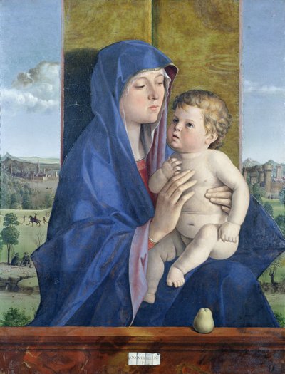 Virgin of the Pear by Giovanni Bellini